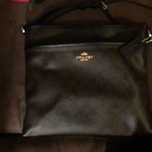 Coach Signature File Crossbody/Messenger Bag